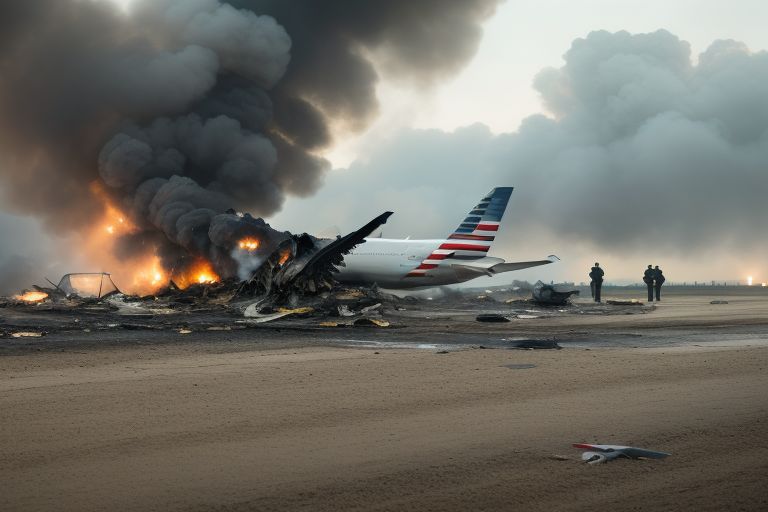 Tragédia de queda de avião da American Airlines choca nação